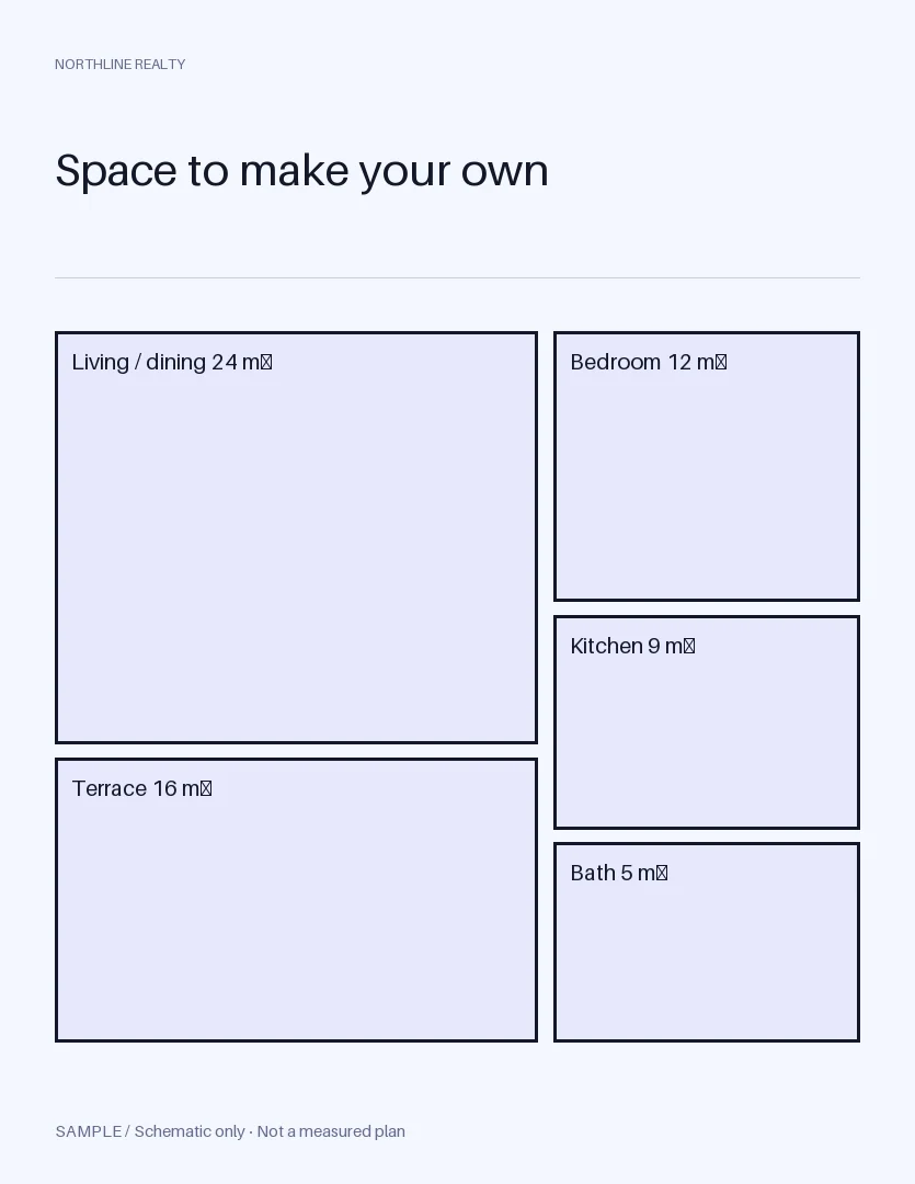 Floor Plan Cover: alternate brand palette 3