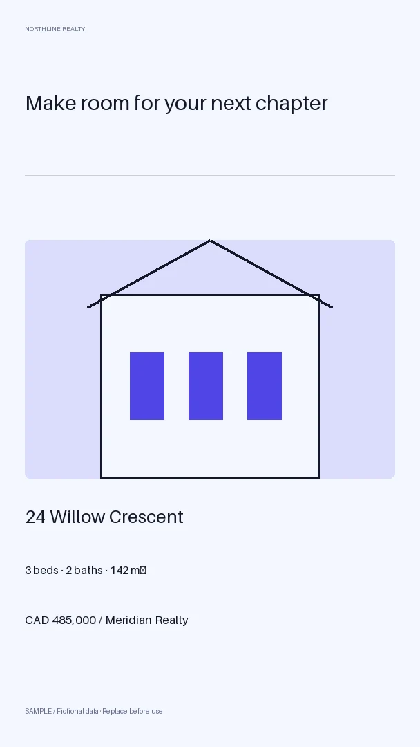 Property Listing Story: alternate brand palette 3