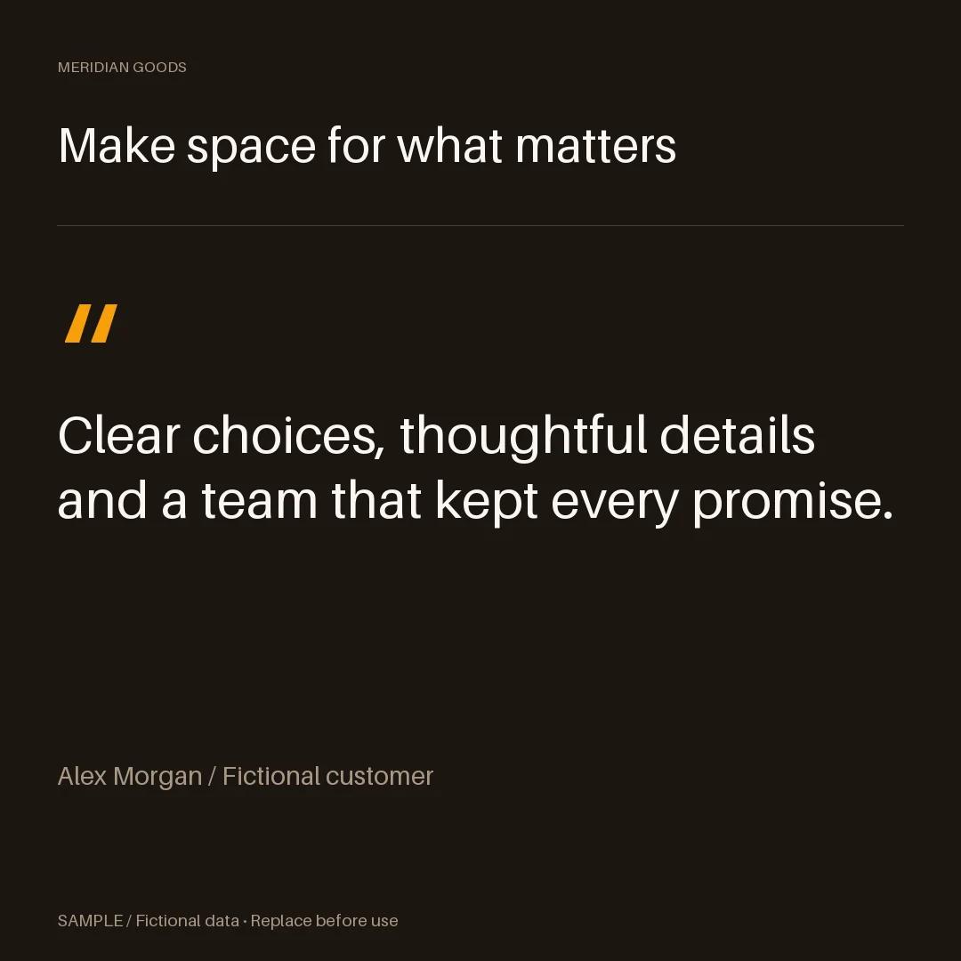 Branded Quote Post: alternate brand palette 2