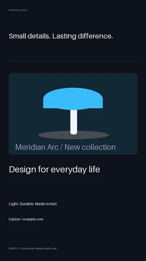 Link and CTA Story template preview