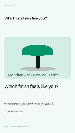 Poll Story template preview